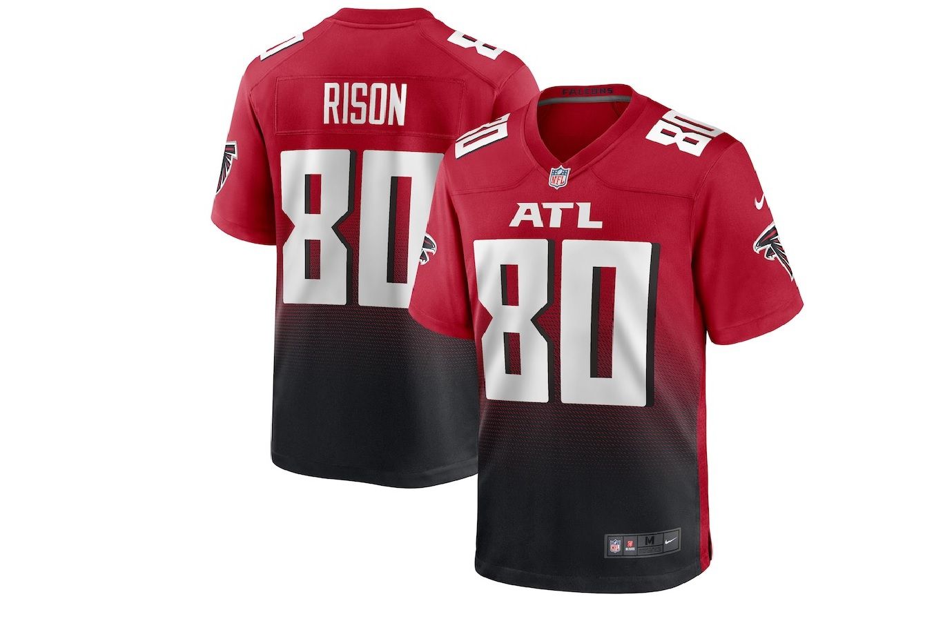 Men Atlanta Falcons #80 Andre Rison Nike Red Retired Player NFL Jersey
